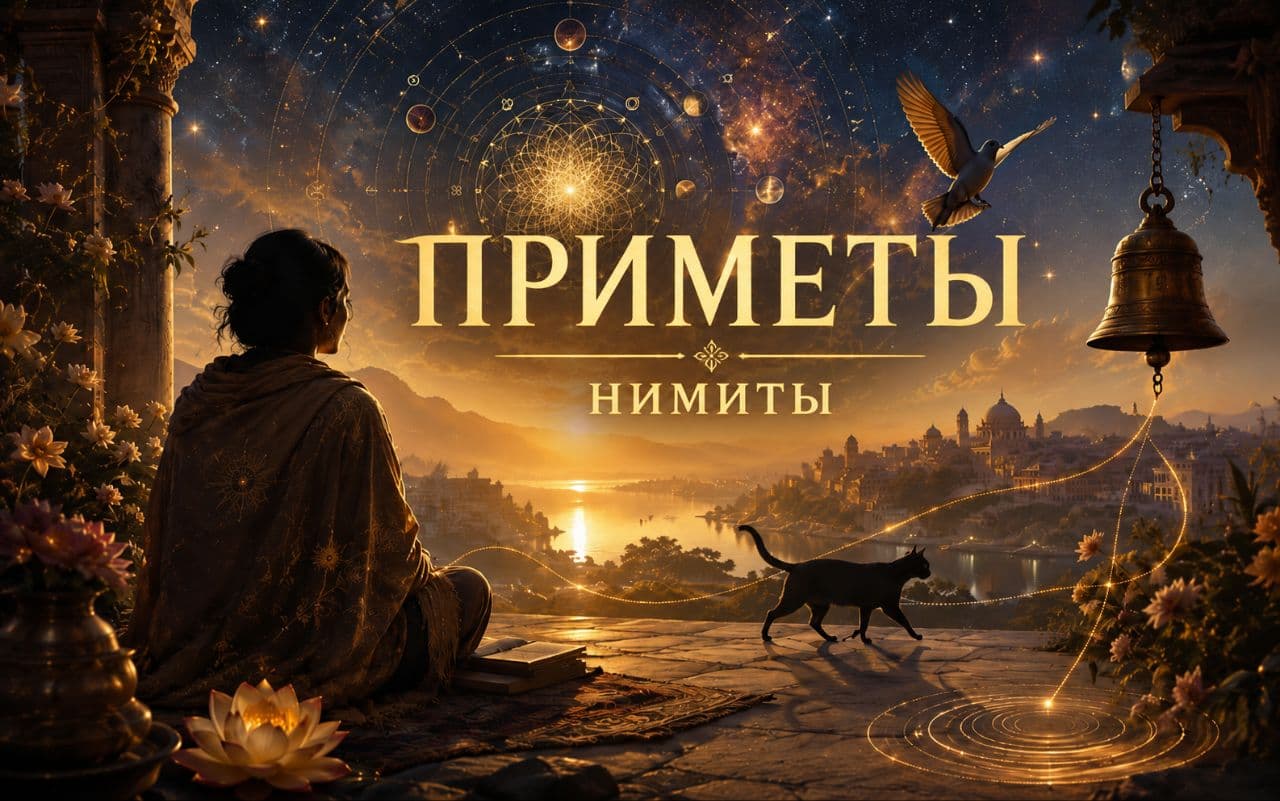 Как читать знаки Вселенной: 7 открытий из мира ведической астрологии Нимитта